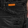 SNIPES S Cube Inside Out Baggy Denim grijs 45599 6