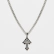 fainz Frozen Cross Chain argent 46283 1