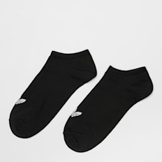 adidas Originals 3 PACK - adicolor Trefoil No Show Socken schwarz