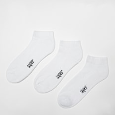 SNIPES 3 PACK - LoCut Socks weiß