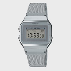 CASIO Collection Retro A700WEM-7AEF zilver