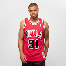 Mitchell & Ness NBA Swingman Jersey Chicago Bulls 1997-98 Dennis Rodman rood