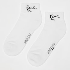 Karl Kani 3 PACK - Signature Ankle Socks weiß
