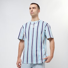 Karl Kani Retro Striped Tee bleu