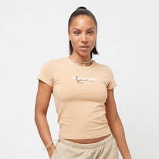 Karl Kani Small Signature Tight Tee beige