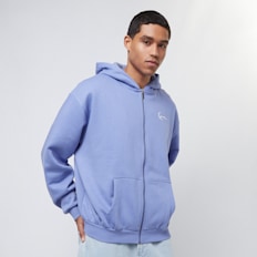 Karl Kani Chest Signature Essential Zip Hoodie violeta