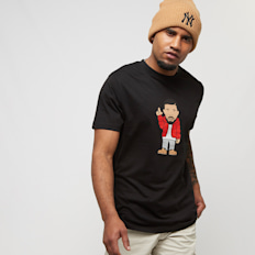 Mister Tee Kanada Sketch Tee zwart