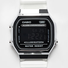 CASIO Vintage A168XES-1BEF srebrna