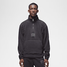 Jordan Essentials Statement Fleece Winter Half-Zip noir