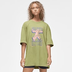 Nike   Oversized Short Sleeve Tee Heritage grün