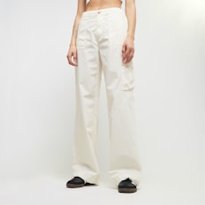 Karl Kani Small Signature Washed Cargo Pants beige