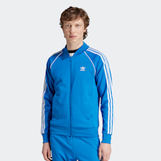 adidas Originals adicolor Superstar Trackjacket blauw