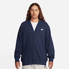 Nike   Club Fleece Fairway Cardigan blu
