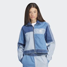 adidas Originals Jeans Jacke Ksenia Schnaider lila