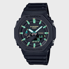 G-SHOCK GA-2100RC-1AER schwarz