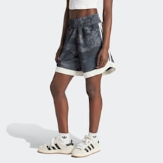 adidas Originals Mesh Basketball Short grijs
