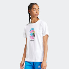 adidas Originals adi Orbic Graphic Tee bijela