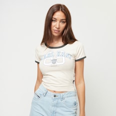 Karl Kani Woven Signature Short Soccer Tee beige
