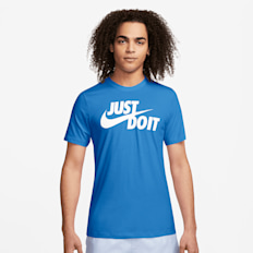 Nike   Sportswear Tee Just Do It Swoosh bleu