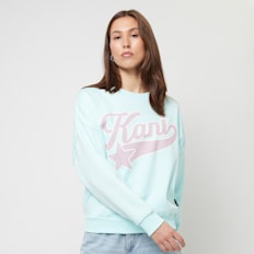 Karl Kani Woven Signature Star Logo Crew blauw
