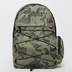 SNIPES Medium Basic Logo Drawstring Skate Backpack camouflage