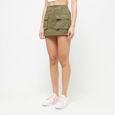 Sixth June Utility Cotton Twill Mini Skirt groen