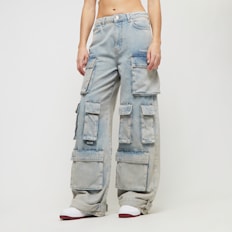 Pegador Celina High Waist Cargo Jeans bleu