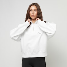 Pegador Luz Oversized Halfzip Sweater blanc