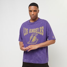New Era NBA Washed Oversized Tee Los Angeles Lakers roze