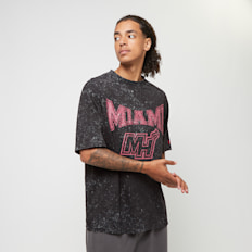 New Era NBA Washed Oversized Tee zwart