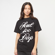 Karl Kani Woven Signature Oversized Print Tee zwart