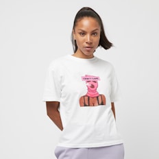 Miss Tee I Don't Care Tee weiß