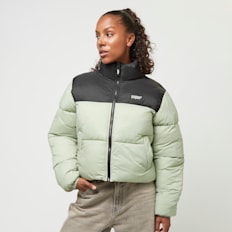 SNIPES Small Logo Esssential Puffer Jacket vert