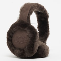UGG W SHEEPSKIN EMBROIDERY EARMUFF burnt cedar marrón