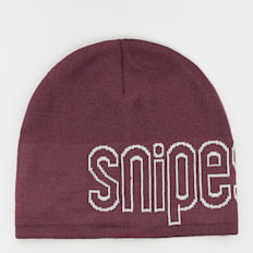 SNIPES Outline Logo Essential Skully Beanie rood