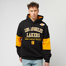 Mitchell & Ness Retro Fleece Hoodie Vintage Los Angeles Lakers noir