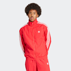 adidas Originals Woven Firebird Trainingsjack rood