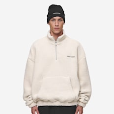 Pegador Puka Teddy Half Zip Sweater beige