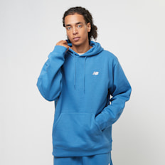 New Balance SPORT ESSENTIALS FLEECE HOODIE blue agate (423) blauw