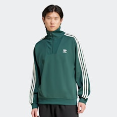 adidas Originals Funnelneck Tracktop groen