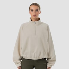 Pegador Thali Oversized Halfzip Sweater beige