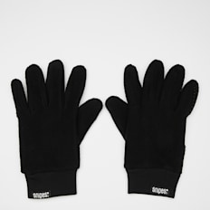 SNIPES Woven Basic Logo Polar Fleece Handschuhe schwarz