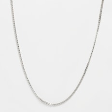 fainz Tiny Cuban Chain zilver