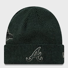 New Era Beanie WS Patch MLB Atlanta Braves verde