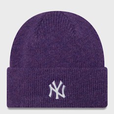 New Era Female Wide Cuff Beanie MLB New York Yankees ptp viola