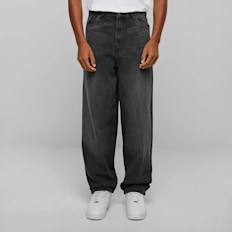 Urban Classics Heavy Ounce Baggy Fit Jeans zwart