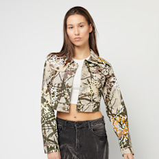 Smoke Rise Denim Worker Jacket zelena