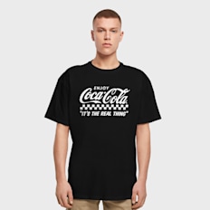 Upscale by Mister Tee Coca Cola Enjoy Coke Oversize Tee zwart