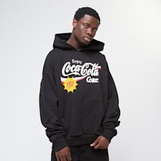 Upscale by Mister Tee Coca Cola Refreshed Oversize Hoodie nero