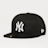 New Era Fitted-Cap 59Fifty Basic MLB New York Yankees zwart